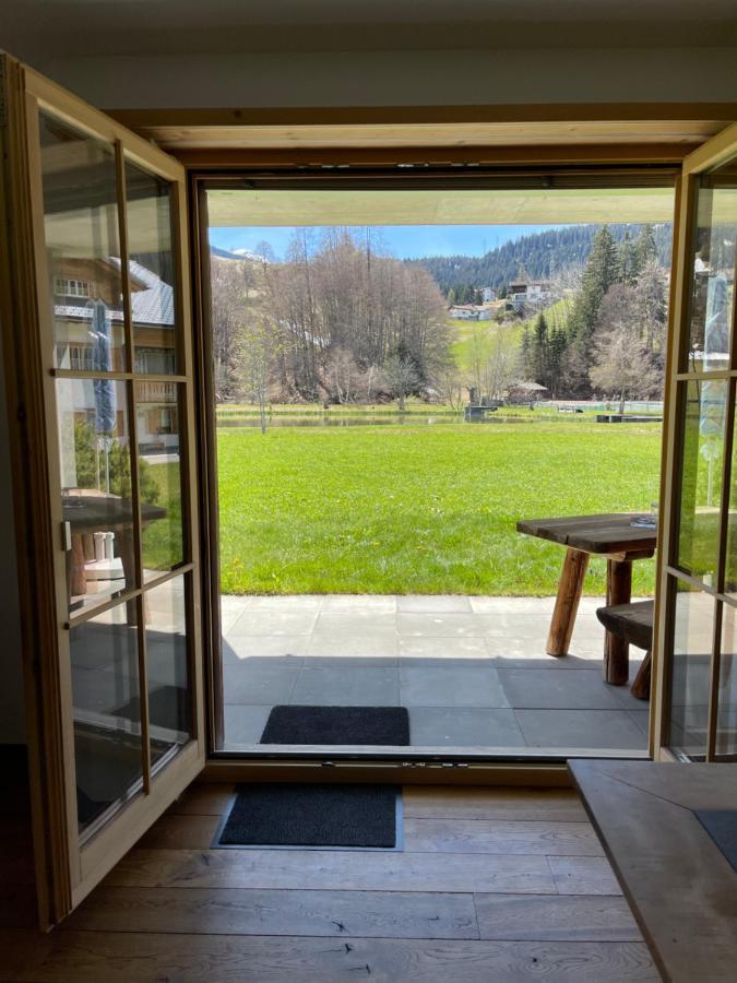 Ferienwohnung Mit Idyllischer Aussicht Klosters Bagian luar foto