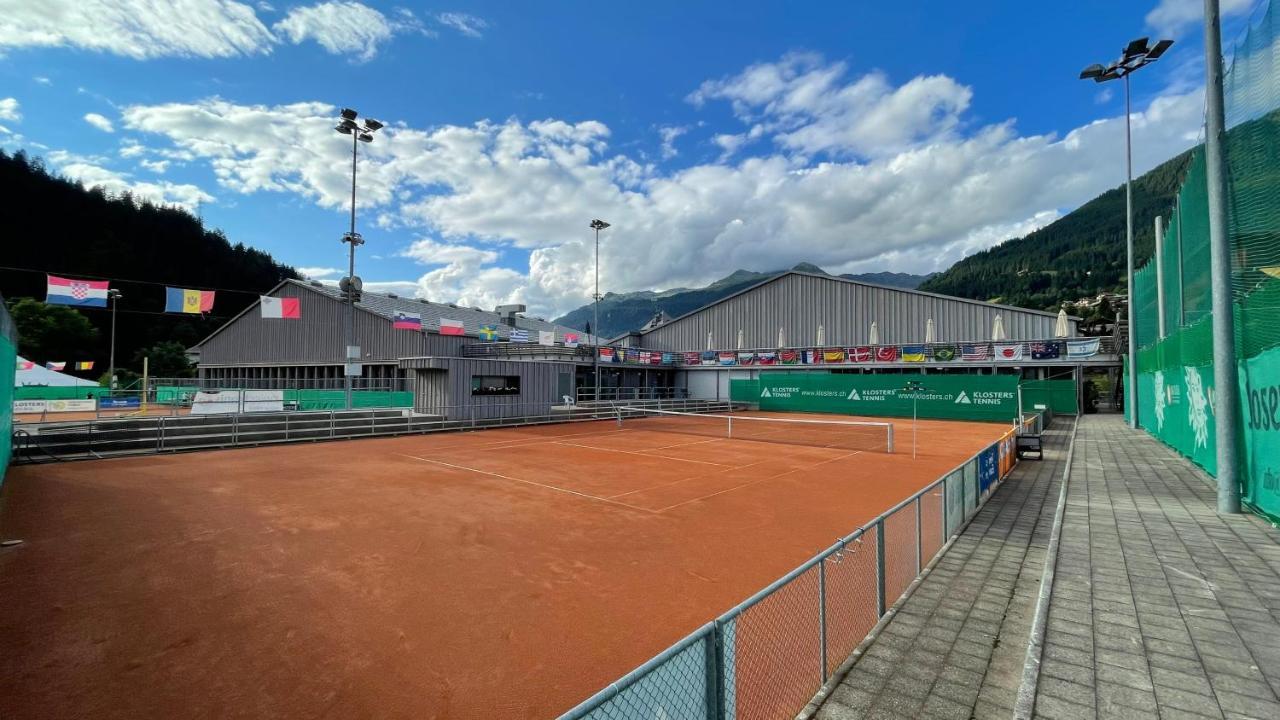 Ferienwohnung Mit Idyllischer Aussicht Klosters Bagian luar foto