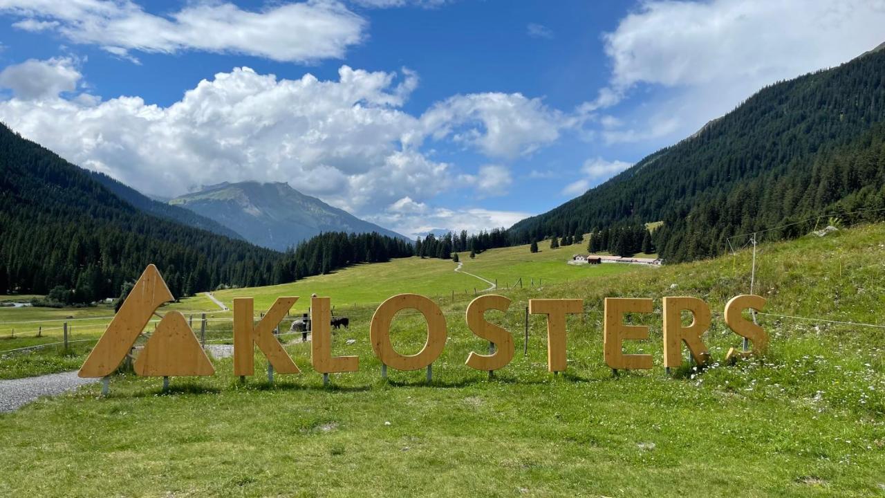 Ferienwohnung Mit Idyllischer Aussicht Klosters Bagian luar foto